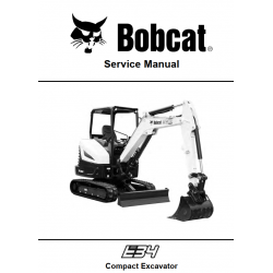 Bobcat - instrukcje napraw - schematy - DTR - service manuals - Bobcat E34